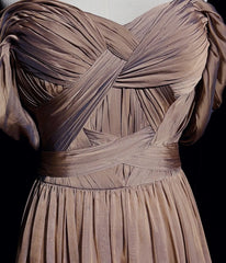 Vintage Prom Dresses 80s A Line Spaghetti Strap With Ruffled Long Evening Outfits N3454