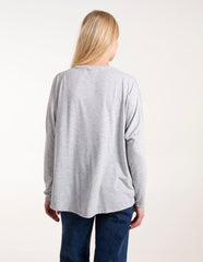 Batwing High Low Top