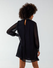 Shift Diamante Collar Midi Dress