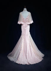 Vintage Prom Dresses 90s Mermaid Sweetheart Pink Satin With Appliqued Beading Long Evening Outfits N3193