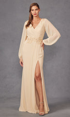 Juliet Long Formal Dress jtm16a
