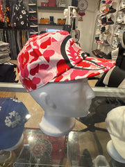 Bape pink camo hat