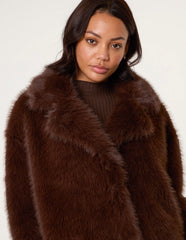 Short Faux Fur Coat