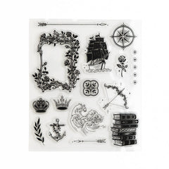 Enchanted Chapters Acrylic Stamp Set - Archer and Olive