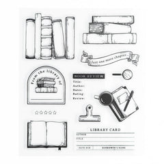 Everyday Bookish Acrylic Stamps - Archer and Olive