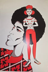 HARDKNOCK PRINT(RED,BLACK,WHITE) Art Not specified