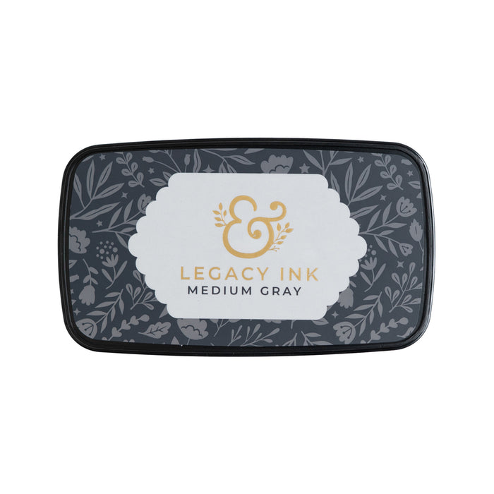 Legacy Ink Pad – Medium Gray - Archer and Olive
