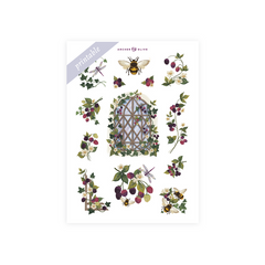 Printable Sticker: Berries & Vines - Archer and Olive