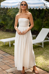 Forever Classic White Maxi Dress