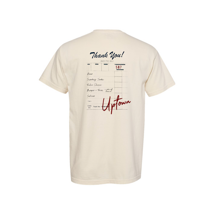 Uptown's Guest Check Tee