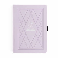 Vintage Library in Lilac: Notebook - Archer and Olive