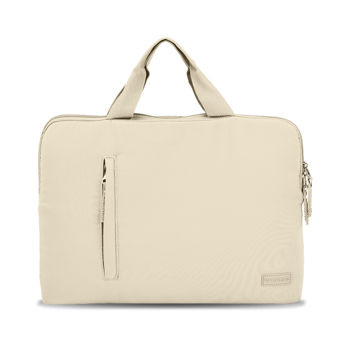 WINGS SOLENNE 15.6-inch Laptop Bag BEIGE