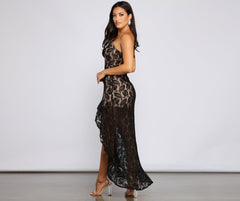 Bexley Formal High Low Lace Dress