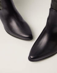 Knee High Leather Look Boots