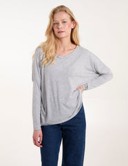 Batwing High Low Top
