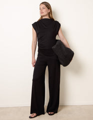 Soft Jersey Asymmetric Hem Set
