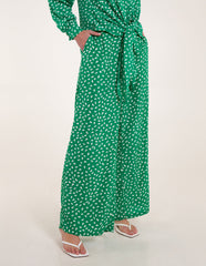 Abstract Polka Dot Trousers