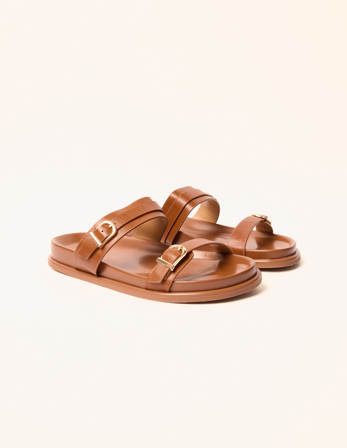 Buckled Strap Sandals