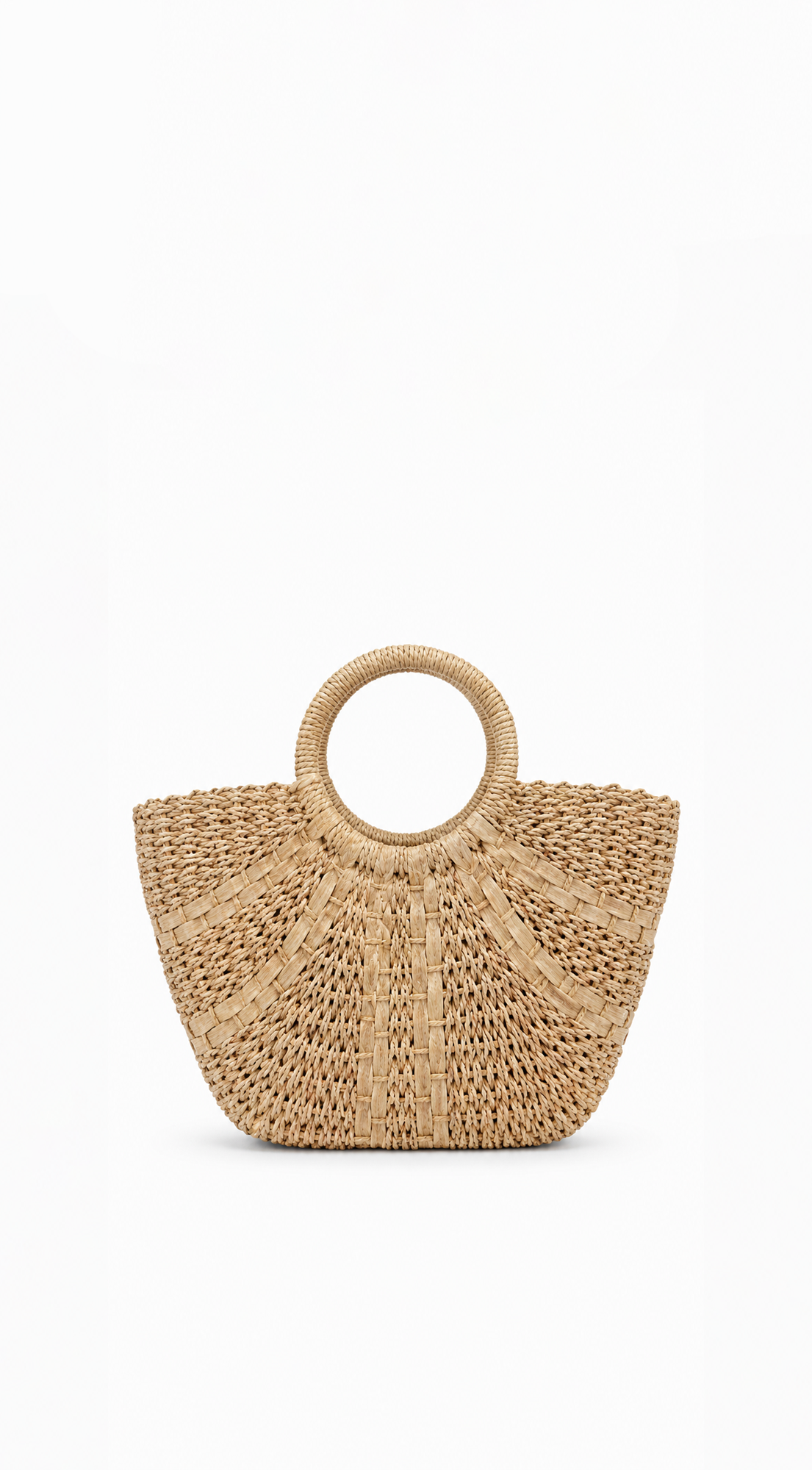 Seabreeze  Straw Bag  - Khaki
