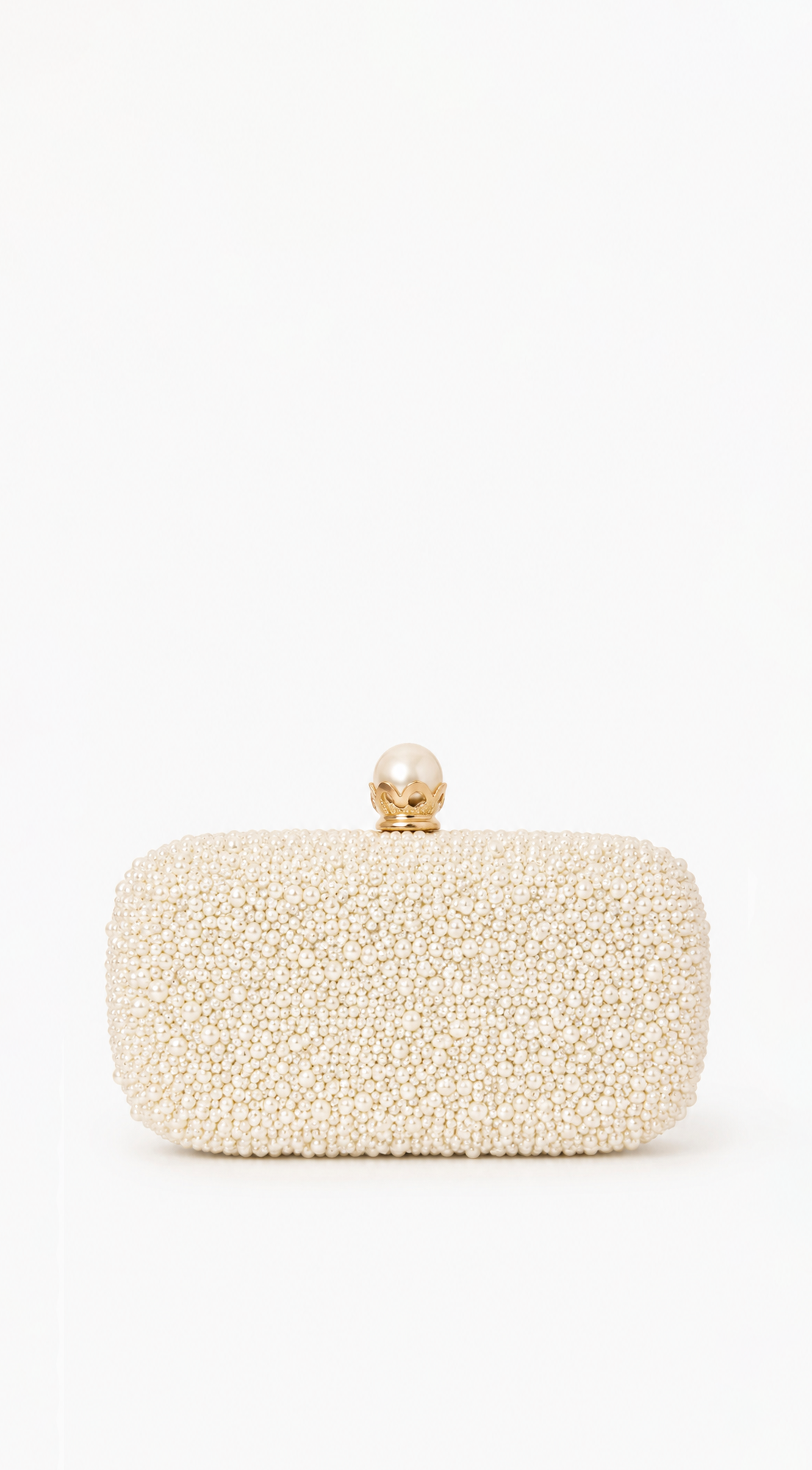 Opal Essence Pearl Clutch - Gold