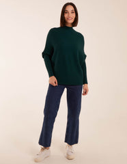 Ribbed Batwing Jumper