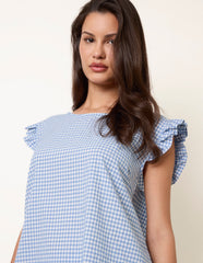 Two Piece Gingham Set