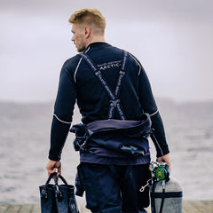 Diver wears Arctic Top and Drysuit