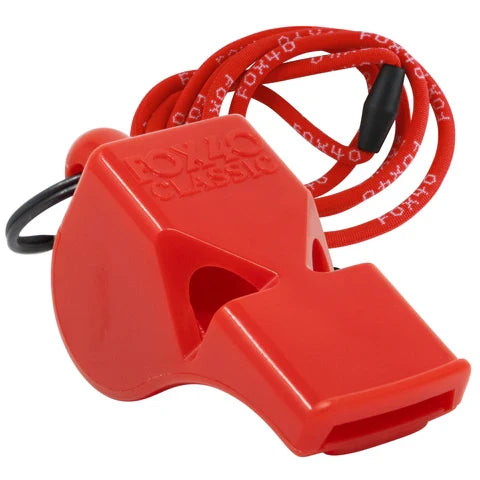FOX 40 Classic W/Lanyard Red 9903-0108