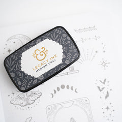 Legacy Ink Pad – Medium Gray - Archer and Olive
