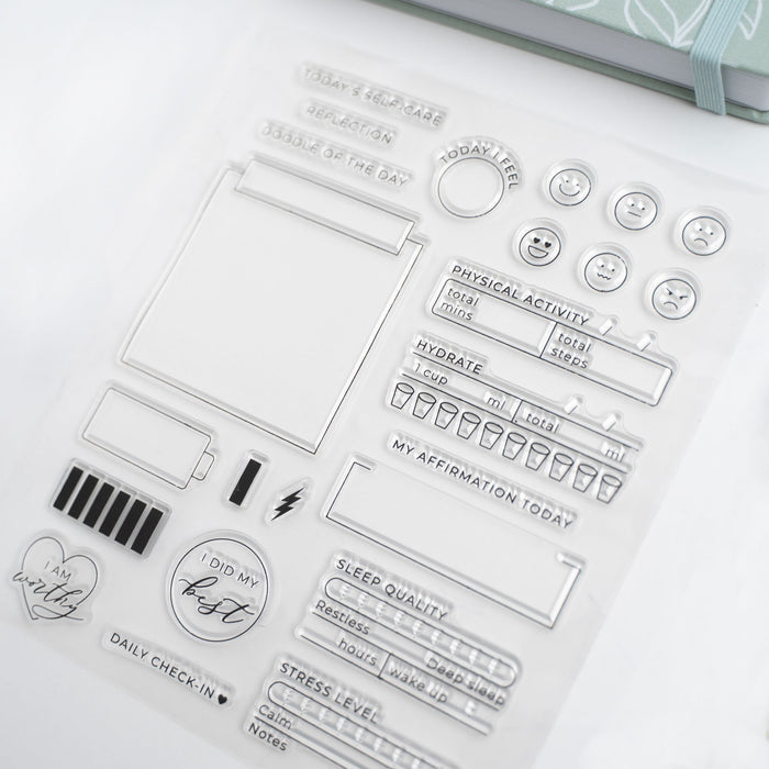 Self Care Stamp Set - Archer and Olive