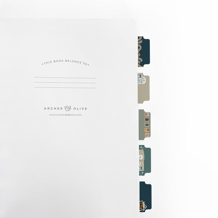 Vintage Camera: Printable Planner Tabs - Archer and Olive