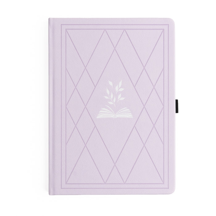 Vintage Library in Lilac: Notebook - Archer and Olive